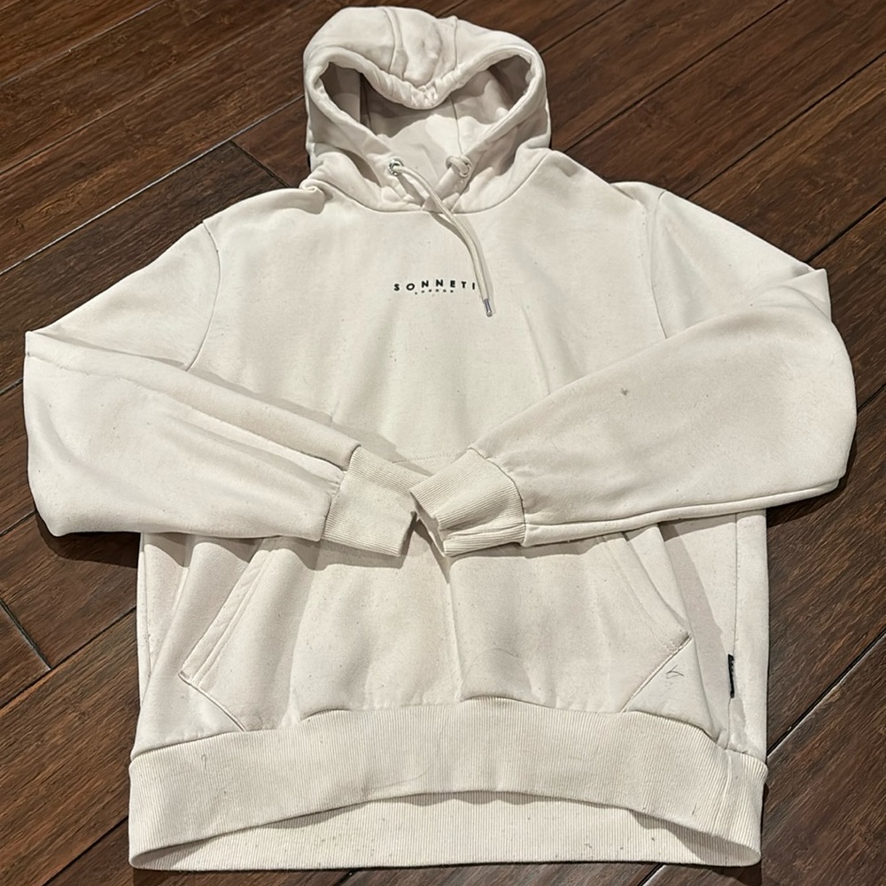 Creme sonneti unisex hoodie
